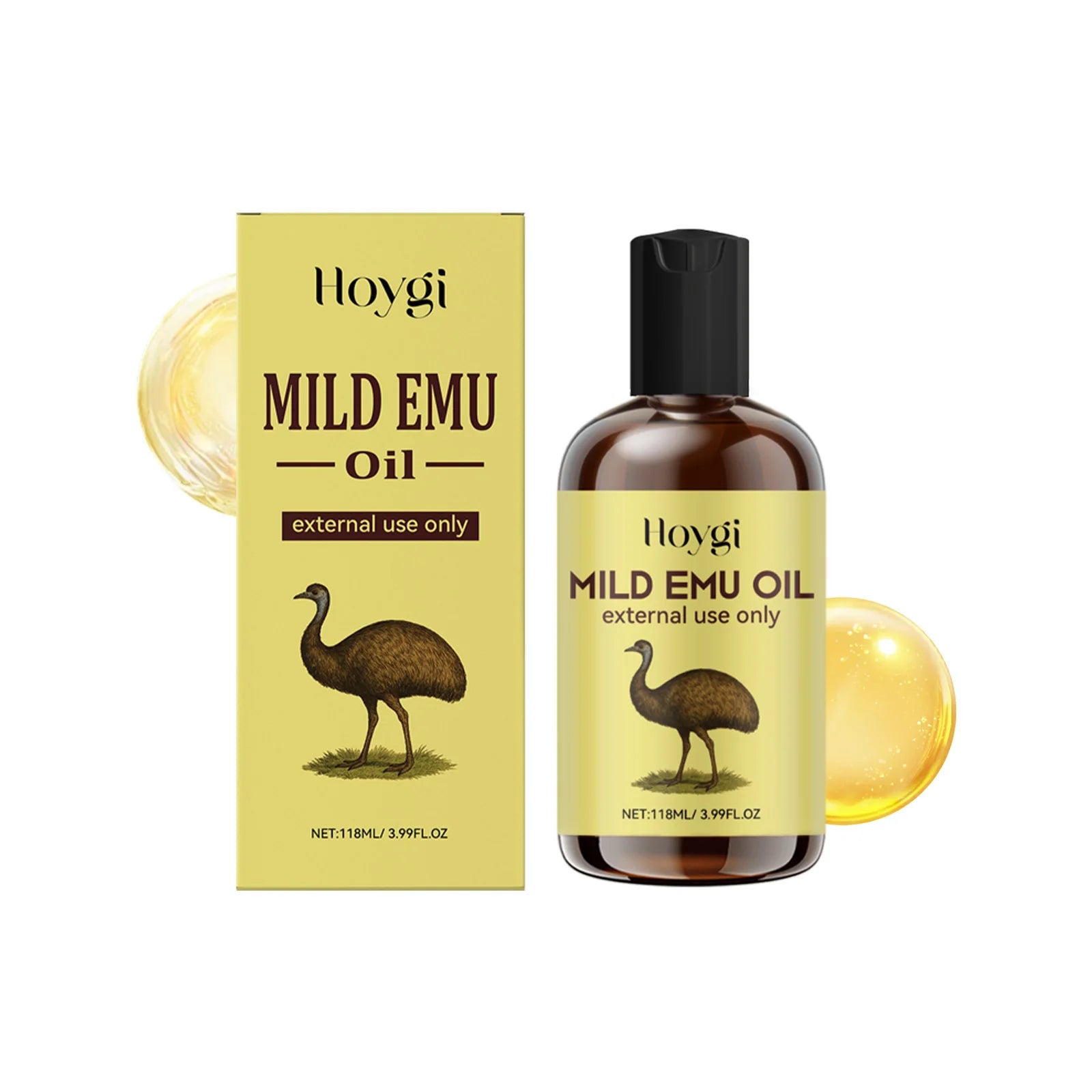 Moisturizing Anti-wrinkle Emu Oil Anti-aging Smoothing Fine Lines Intense Moisturizing For Skin And Hair Anti-dryness...