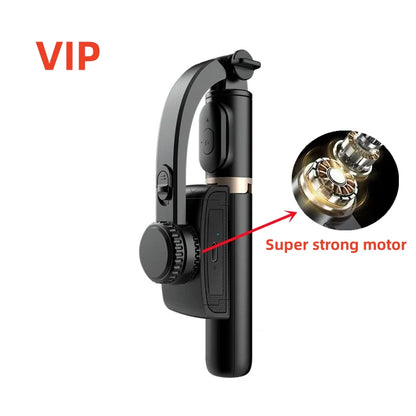 new Gimbal Stabilizer 360° rotation stable shooting Bluetooth Selfie Stick Tripod for Smartphone Live Vertical Shooting Bracket
