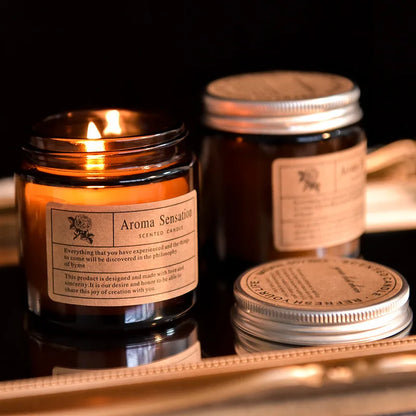 Scented Candles Smokeless Soy Candle Essential Oil Aromatic Candle Luxury Decoration Candle Wedding Gifts Party Home...