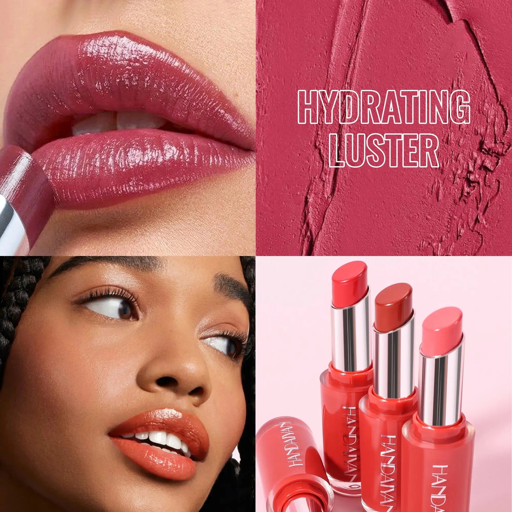 Velvet Matte Lipstick 8 Colors Long Lasting Waterproof Moisturizing Non Stick Lip Makeup For Daily Natural Look - Kimlud