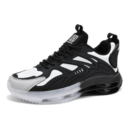 Men Breathable Mesh Air-cushion Running Sneakers Trendy Shock Absorb Training Shoes Men's Basketball Shoes Zapatillas De Deporte