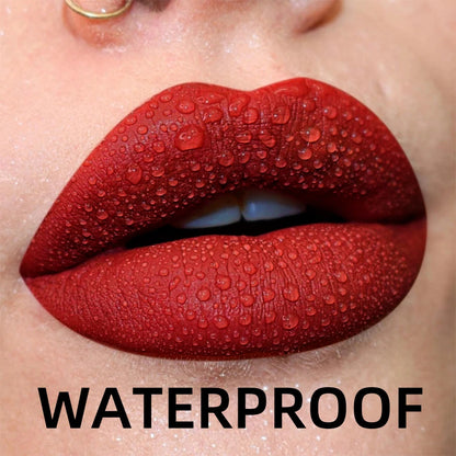 19 Colors Matte Velvet Lip Gloss Waterproof Liquid Lipstick Nude Black Lips Tint Makeup Lip Glaze Cosmetics Red Lip...