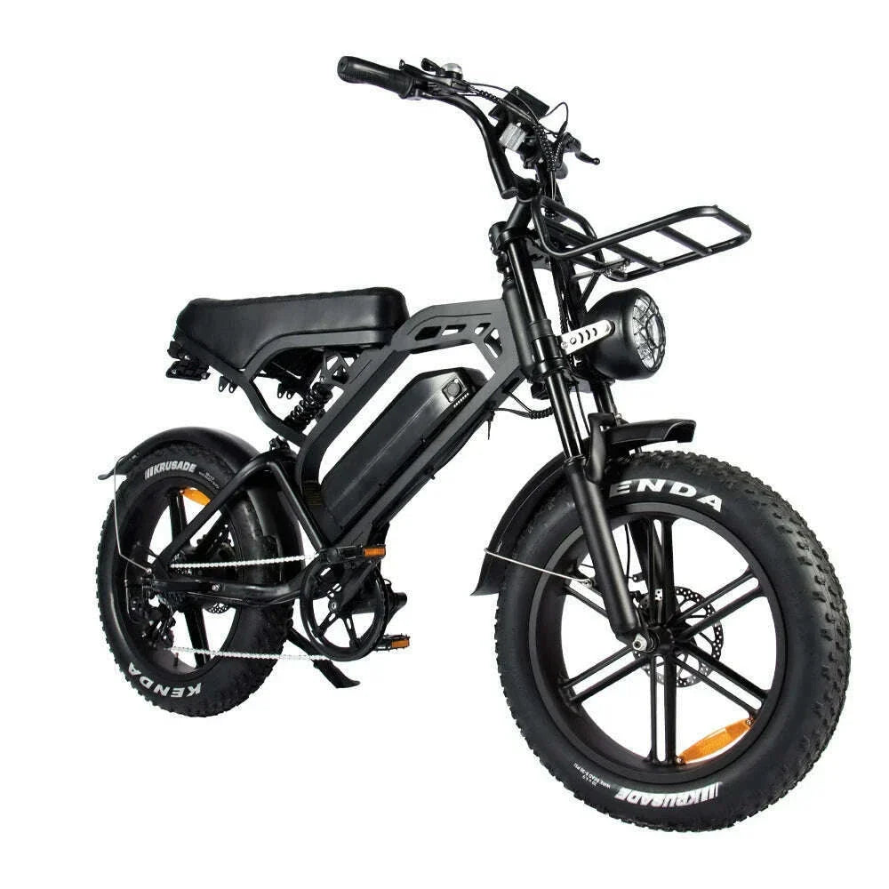 2025 V20 3.0 ebike pro electric bike 1000W 48V 15AH electric bicycle Hydraulic brake Integrated wheel snow 20*4.0 tire fatbike