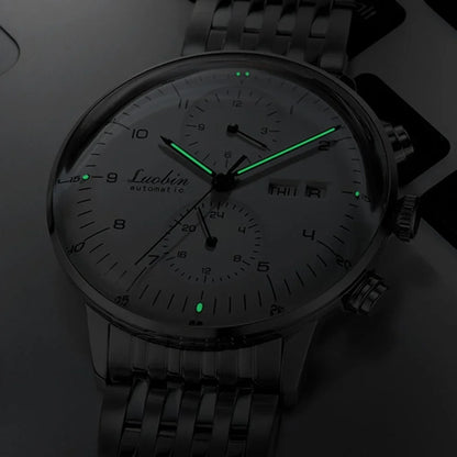 Mens Fashion Mechanical Watches Business Automatic Wristwatch Stainless Steel Luminous Designer Clock Reojes De Hombre...