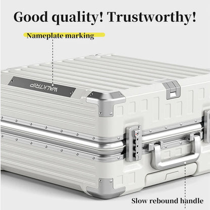 SUSHIMU  small 18-inch suitcase, carry-on case for women, short-distance trolley case, business combination lock suitcase,