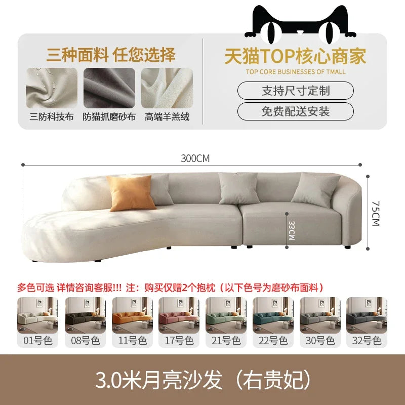 Lazy Relaxing Sofa Lounge Modern Elegant Armchairs Sofa Bedrooms Comfortable Reclining Muebles Para El Hogar Library...