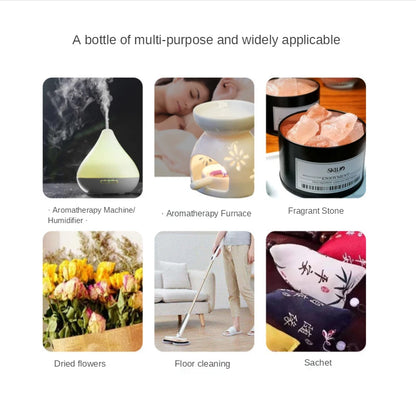 10ml Lavender Green Tea Plant Essential Oil Natural Aromatherapy Fragrance Humidifier Water Soluble Massage Essential Oil - Kimlud