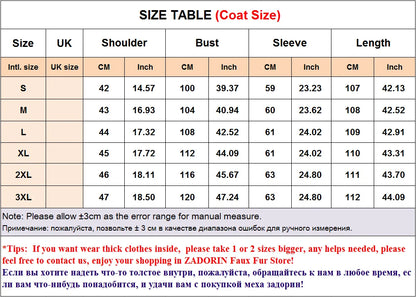 ZADORIN Luxury Belted Long Leopard Faux Fur Coat Woman Y2k Clothes Fashion Lapel Thick Warm Fluffy Jacket Fur Coats Outerwears