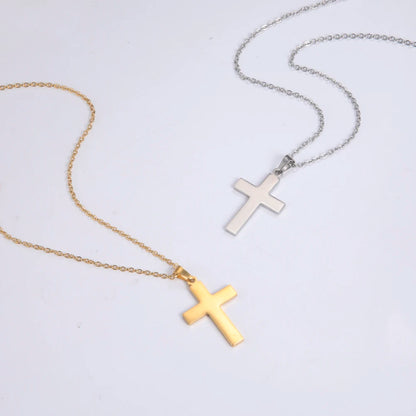 Amaxer Stainless Steel Cross Pendant Choker Necklace For Women Church Dainty Collar Religious Jewelry Gift | Kimlud...