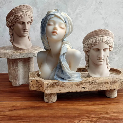 1 x Goddess Silicone Mould for Candles and Resin Crafts - Durable Epoxy Concrete Plaster Casting Moulds