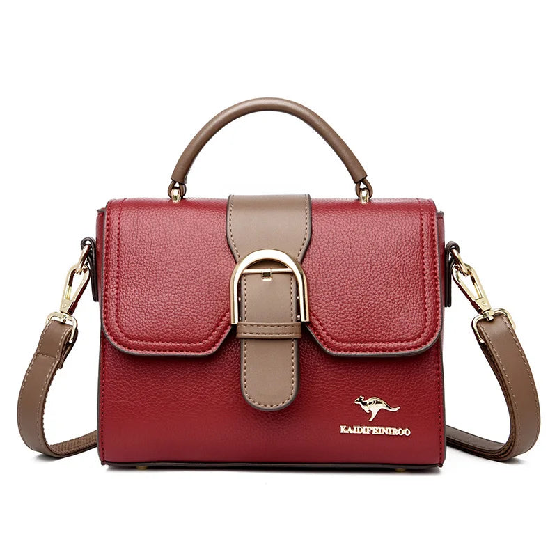 Luxury Brand 2023 Women's Simple Shoulder Bags Designer Women's Handbags Fashion Flap Crossbody Bag High Quality Vintage Handbag - Kimlud
