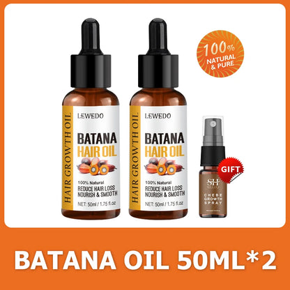 Natural 100% Pure Batana Oil For Hair Growth Batana Oil Butter Hair Mask From Honduras Hair Loss Treatment For Black Men & Women