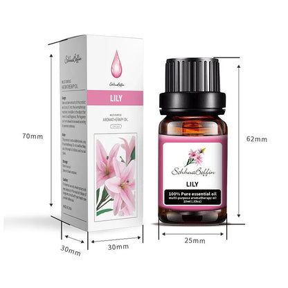 10ml Lavender Green Tea Plant Essential Oil Natural Aromatherapy Fragrance Humidifier Water Soluble Massage Essential Oil - Kimlud