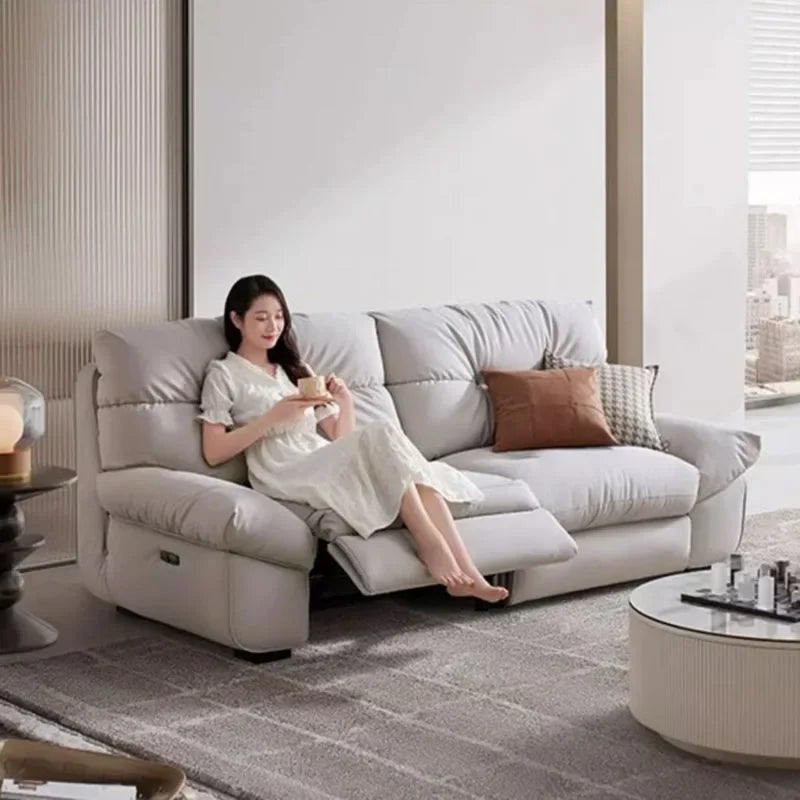 Luxury Nordic Living Room Sofas Modern Minimalist Multifunctional Corner Sofa Elegant Floor Sofa Sala De Estar Home Furniture
