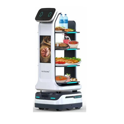 Customized AI Reception Robot Welcoming Robot Commercial Service Robot Delivery Robots Serving Robot for Cafe and Restaurant - Kimlud