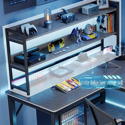 Home office computer table l shape desk gaming