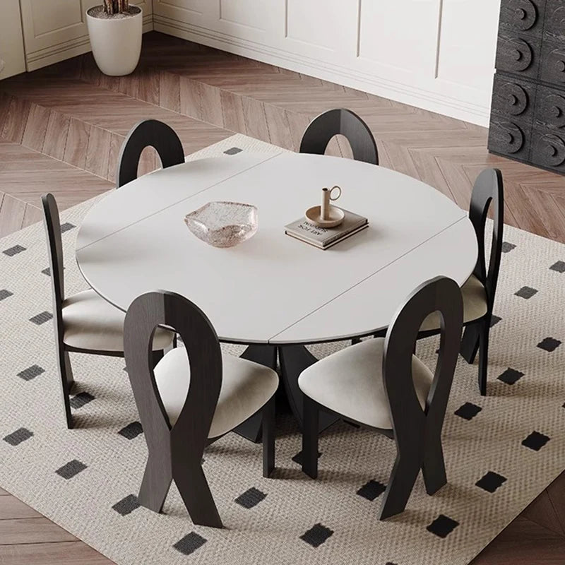 Ergonomic Folding Dining Chairs Wooden Restaurant Nordic Mid Century Dining Chairs Camping Computer Muebles Kitchen...