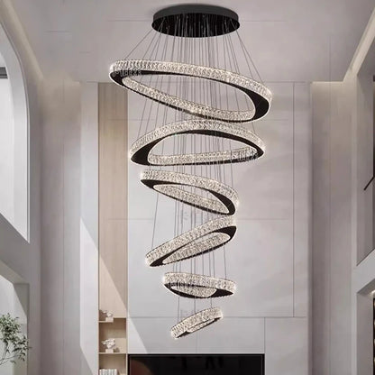Modern decor led lights rings pendant light lamps for living room led Chandeliers for dining room hanging light indoor lighting - Kimlud