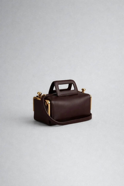 NEW Two side clamp design Frame Kiss lock Bag For Women Luxury Designer Handbag Purse 2026 New In PU Underarm Shoulder...