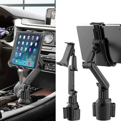 New Car NEW Tablet Cup Holder Mount 360 Adjustable SmartphoneHolderCar 270 Tilt Bar Triangular Base Ram Mount Tablet Holder