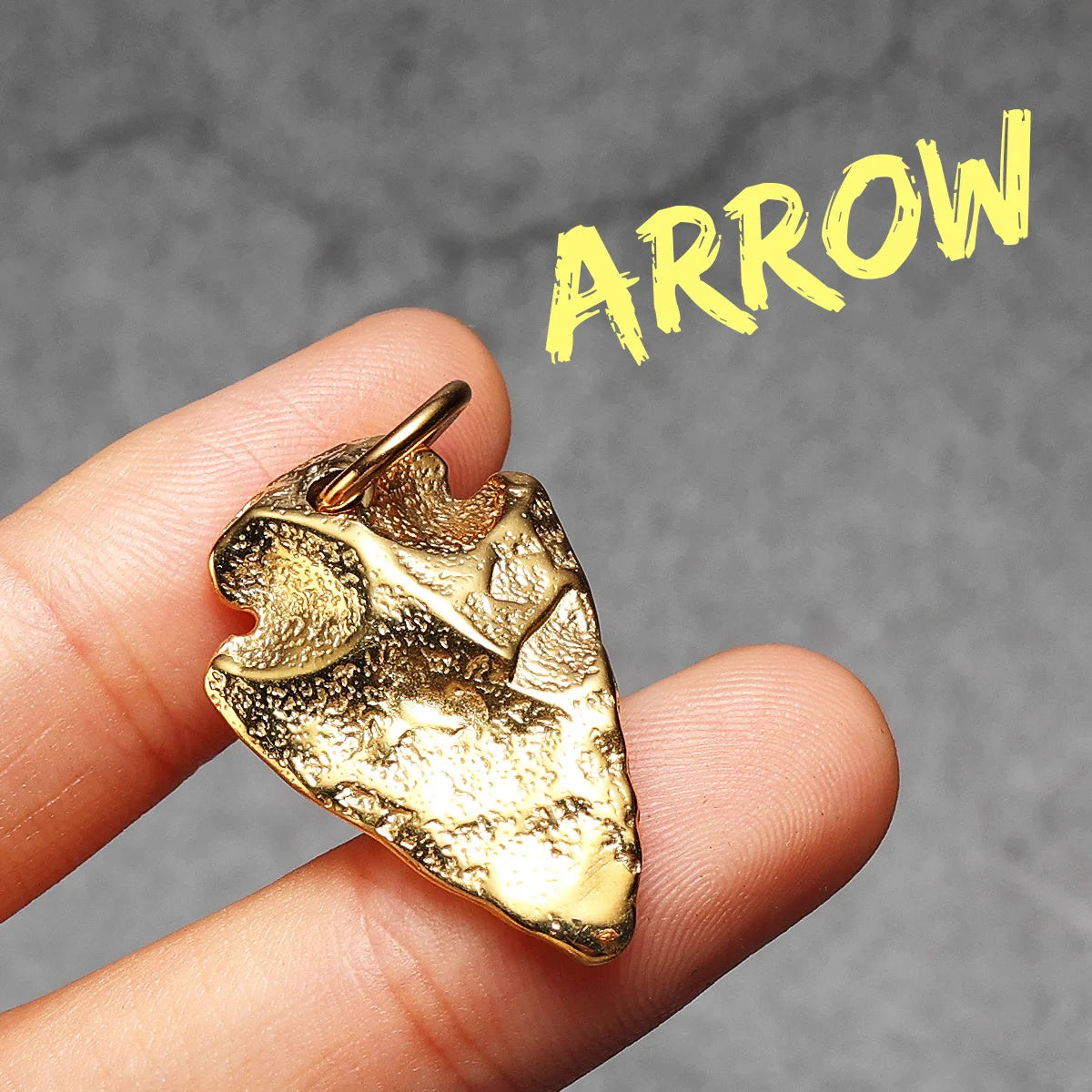 Meteorite Spearhead Men Necklaces With Pendant Stainless Steel Jewelry For Male Women Punk Hip Hop Accessories Gifts...