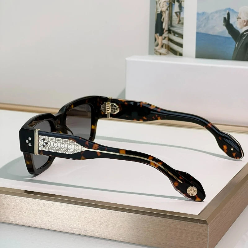 Japanese Style Vintage Thick Acetate Sunglasses TIRRENO For Men Women Fashion Square Designer Brand High Quality Eyewear...