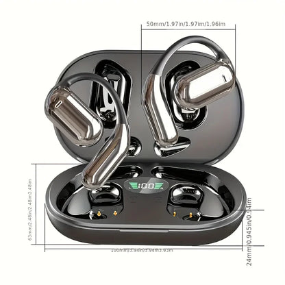 Real Time Translation Earbuds, AI Language Translator Earphone 3-in-1 Accents OWS Earbuds 144 Languages for Travel Business -Q16