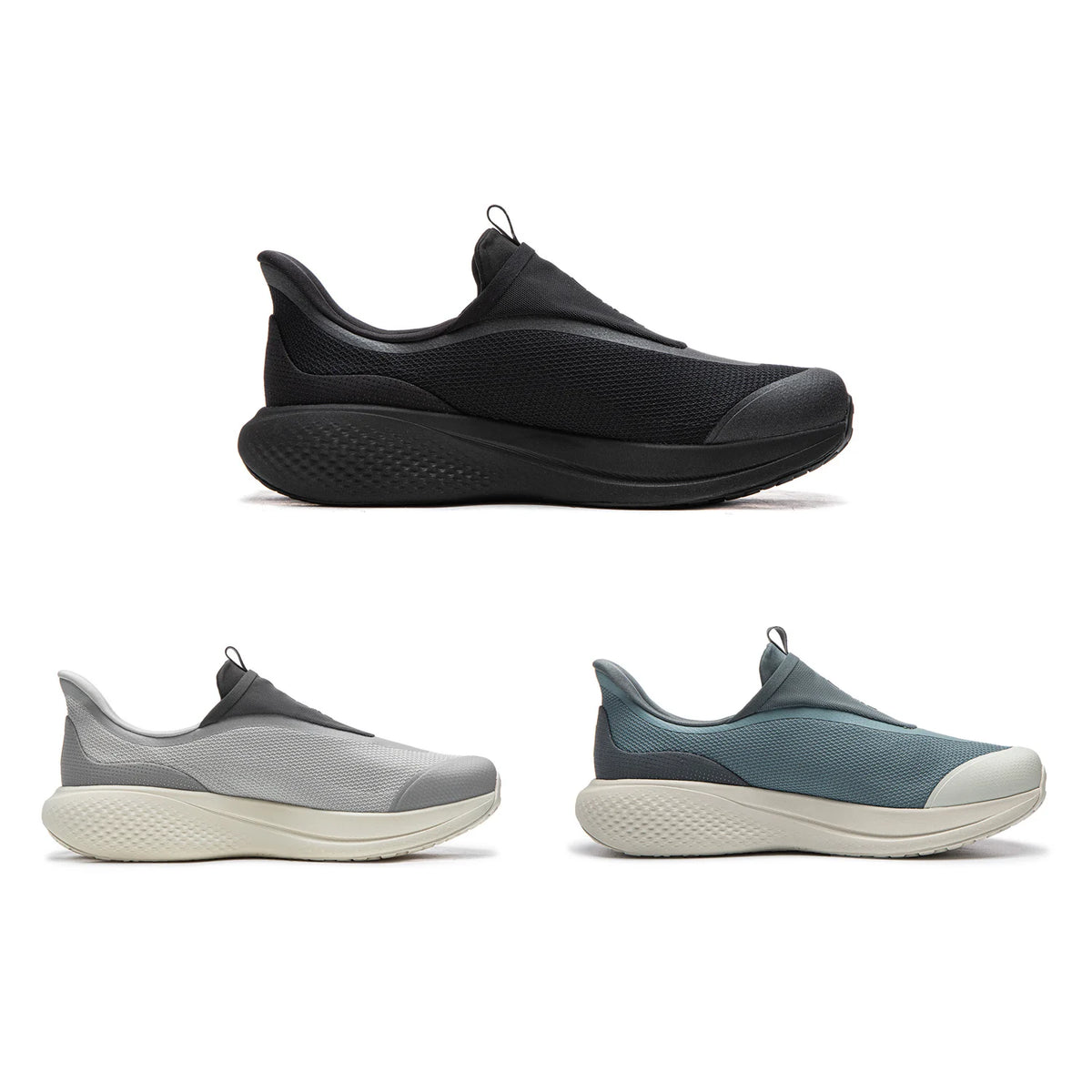 Li-Ning Men's SOFT GO 3 SLIP ON Lifestyle Shoes COMFOAM Breathable Wear-resistant Walking Shoes LiNing Casual Sneakers...