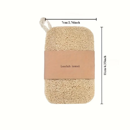 Natural Luffa DishTowel Washing Cloth Sponge Loofah Scrub Pad Dish Pot Oil Stain Removing Scrubber Kitchen Clean Brushes...