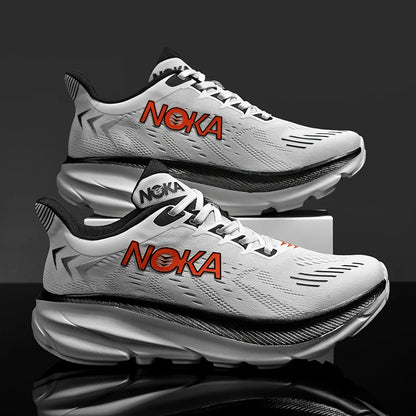 Men's Running Shoes Non-Slip Off-road Shoes Mesh Trainer Race Outdoor Breathable Cushioning Sneakers Couple Fashion Luxury shoes