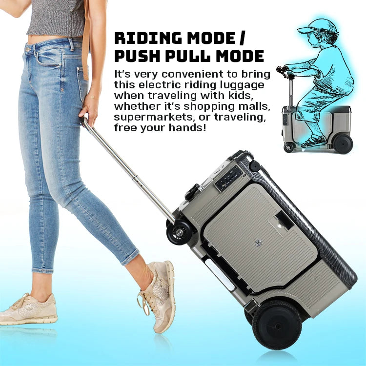 202520inch Electric Luggage Travel Riding Suitcase The Mobility Scooter With TSA | Kimlud Luxury Rug