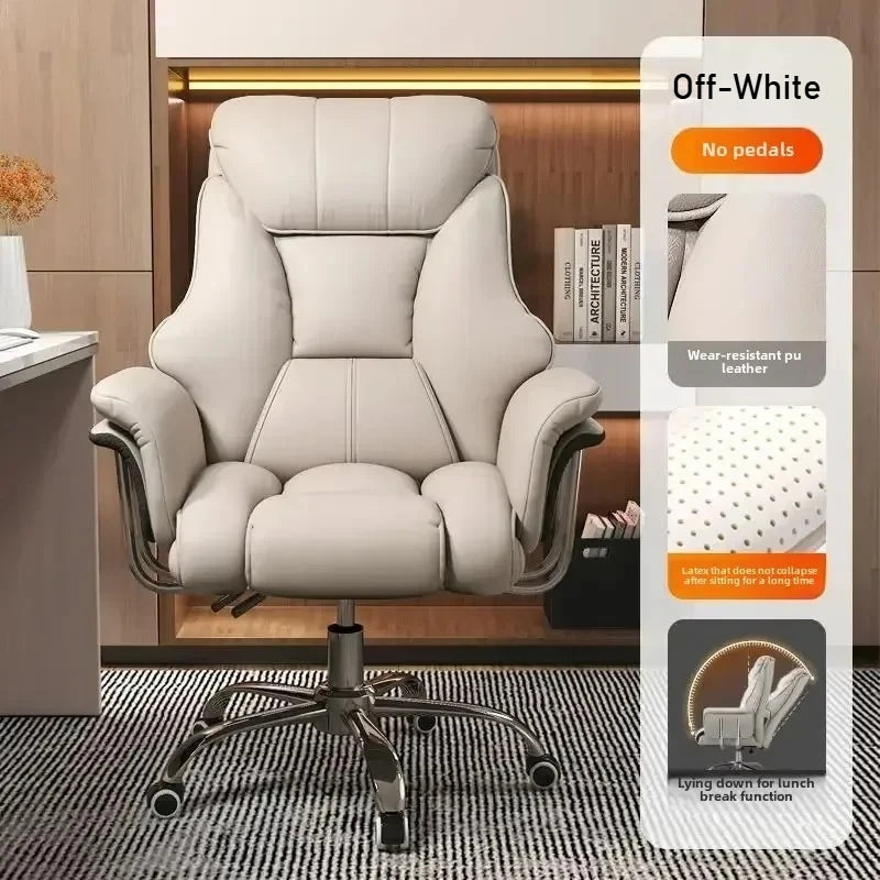 Boss Chair Home Office Computer Comfortable Sofa Study Room Can Lie Down and Rotate Gaming Chair Ergonomics Backrest Lift Chair