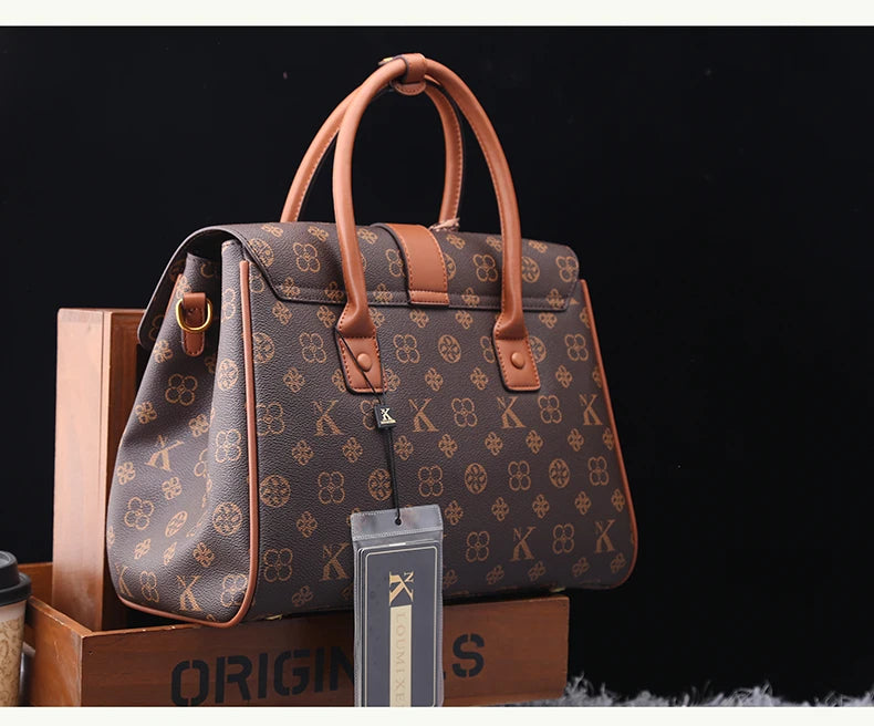 Light luxury brand women's bag 2025 new fashion versatile high-end handbag large capacity trendy single shoulder crossbody bag