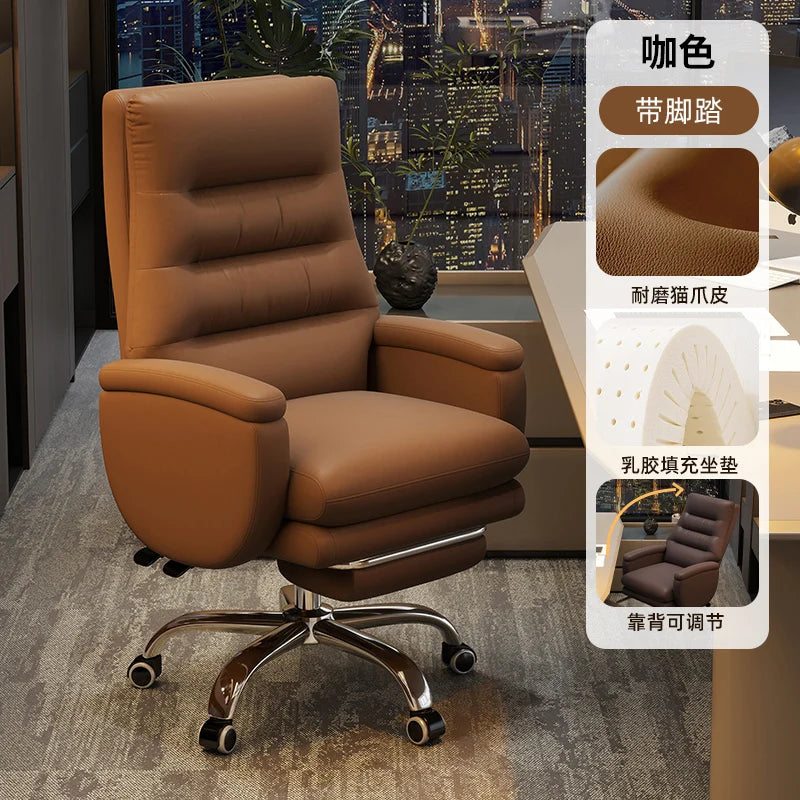 Gaming Executive Office Chair Modern Study Vintage Armchair Office Chair Comfy Wheels Silla Para Escritorio Bedroom...