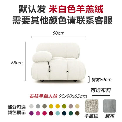 Modern Living Room Sofa Nordic Sectional Recliner Lounge Lazy Minimalist Luxury Reclinable Sofy Do Salonu Interior...