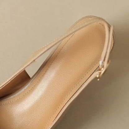 MORAZORA Big Size 34-43 New Genuine Leather Shoes Women Sandals Slingbacks Summer Shoes High Heels Party Wedding Shoes |...