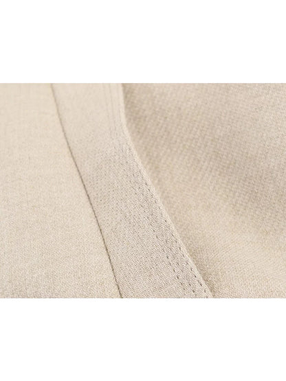 TFMLN Vintage Button Jacket For Women Stand Collar Autumn New Slim Casual Shoulder Pad  Outerwear Ladies Short Coat 2025