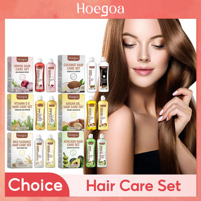 Hair Growth Shampoo Conditioner Set Repairing Strengthen Root Deep Nourish Anti Frizzy Dry Hair Oil Control Smoothing...