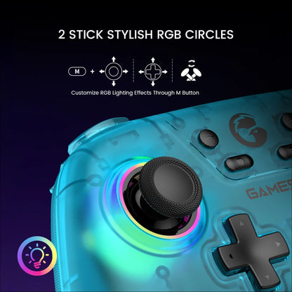 GameSir Nova Wireless Switch Controller Bluetooth Gamepad with Hall Effect for Nintendo Switch 2 iPhone Android Phone PC