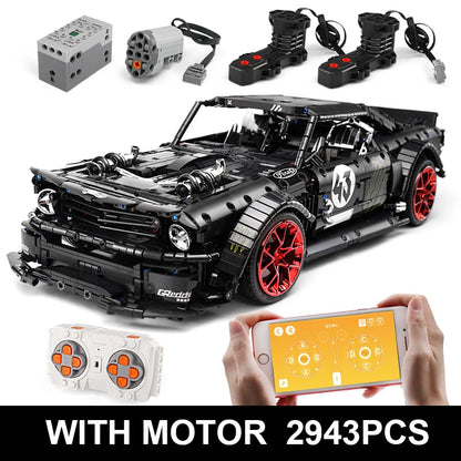MOULD KING 13108 Technical APP RTR V2 Racing Car MOC-22970 FIT 20102 Building Block Bricks Assembly Toys Christmas Gift For Kids