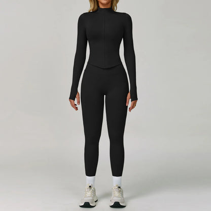 2/3PCS Seamless Sport Yoga Set Women's Breathable High Waist Fitness Sportwear Women Sports underwear Set Gym Workout Clothes - Kimlud