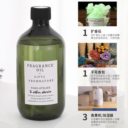 500ml Hotel Series Shangri-La Essential Oils For Candle Making Fragrance Oil For Aromatic Diffuser SPA Home Perfume...