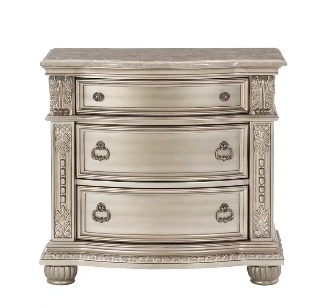 Luxury Classic Custom Size Bedroom Hotel Furniture Dubai Queen King Size Beds Set Qatar - Kimlud