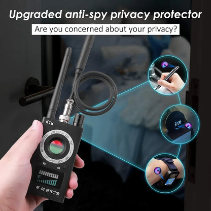 New Anti Wiretapping Detector Multi-function Anti Mini Bug SPY Camera GSM Finder GPS RF Locator Tracker Detect Wireless Camera