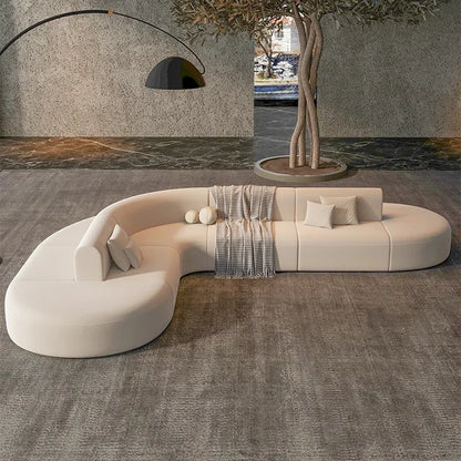 White Wood European Sofas Filler Large Design Nordic Lazy Lounges Couch Puffs Salon Modern Canape Salon Unique Furniture...