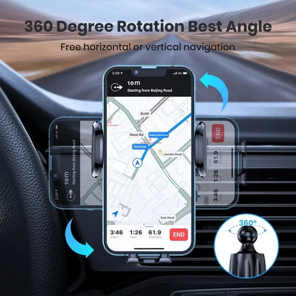 New Car Phone Holder Universal Car Foldable Rotatable GPS Phone Stand Air Vent Mounts Auto Interior Accessories Car...