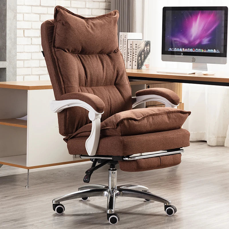 Office Modern Boss Chair Aesthetics High Quality Conference Luxury Nordic Executive Chair Rotatable Wheels Muebles...