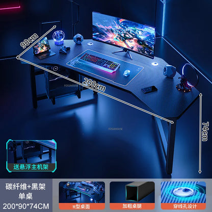Nordic Simple Computer Desks Home Bedroom E-sports Gaming Desk Light Luxury Office Furniture Desktop Computer Desk Reading Desk - Kimlud