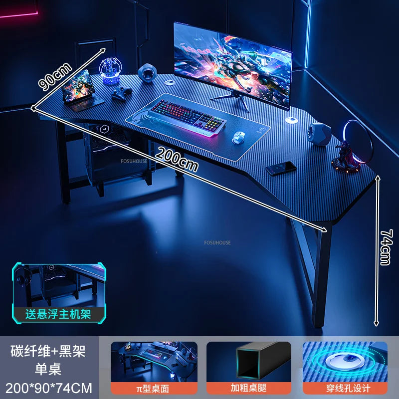 Nordic Simple Computer Desks Home Bedroom E-sports Gaming Desk Light Luxury Office Furniture Desktop Computer Desk Reading Desk - Kimlud