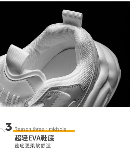 Luxury Men's Sneakers Designer Style High QualityLeather Casual Shoes Fashion Breathable Comfortable Tennis Sports Shoes for Men - Kimlud